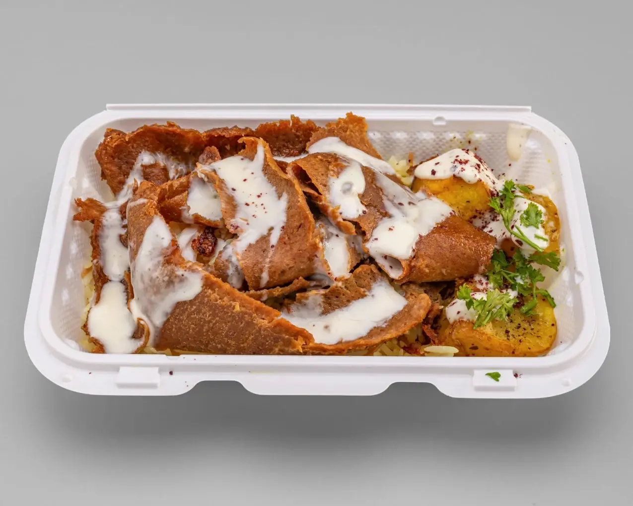 Eggplant Salad at Spiced Route Shawarma Calgary